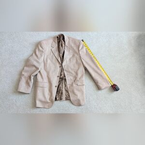 Britches suede sports coat With Paisley Lining